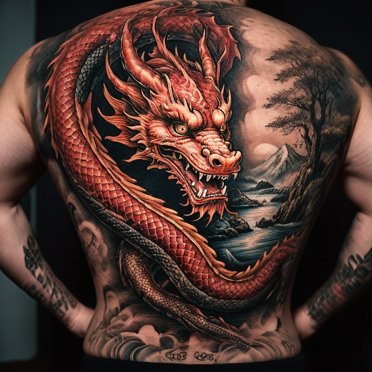 j'aimerais-un-dragon-japonais-unique-pour-femme,-je-le-positionnerai-sur-mon-dos,-il-doit-être-beau-et-montrer-qu'il-a-vécu-une-histoire-tattoo