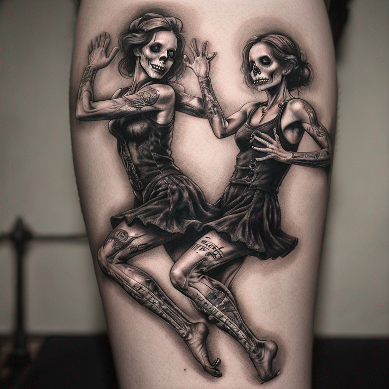 2-squelettes-dance-tattoo
