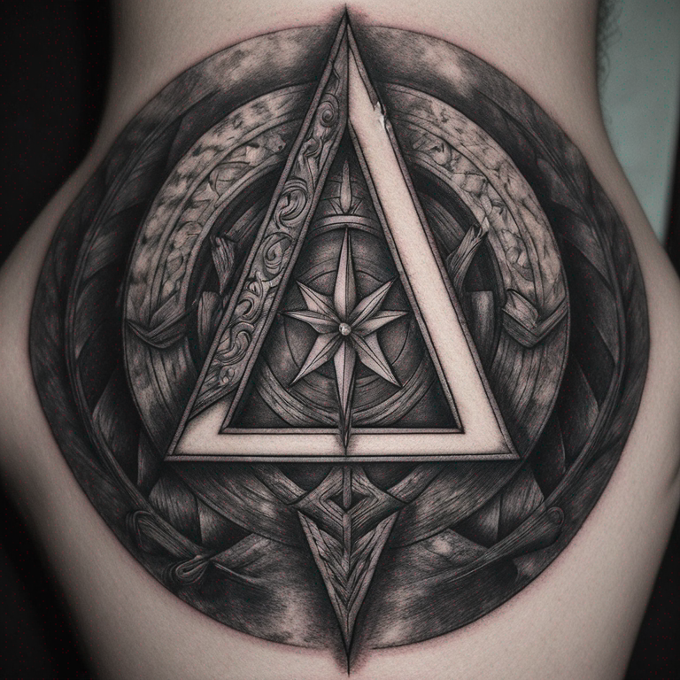 diseña-un-tatuaje-en-el-hombro-con-estilo-maorí-que-integre-tres-elementos-dentro-del-mismo-diseño-del-tatuaje,-primero-una-letra-v,-segundo-una-letra-m-y-al-final-un-simbolo-de-arroba.-tattoo