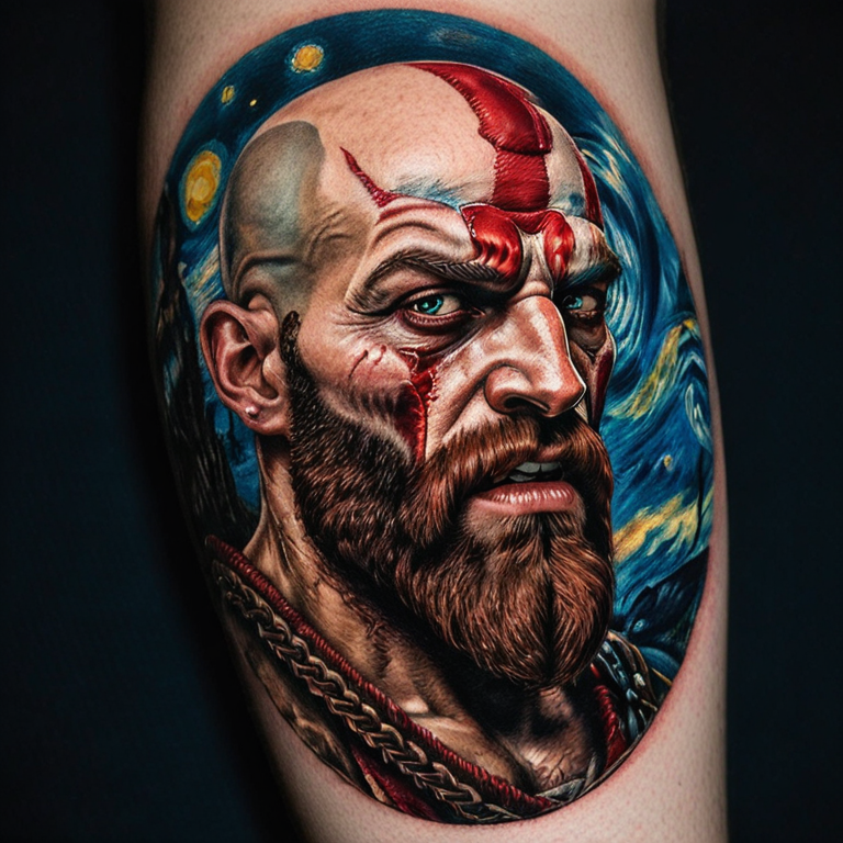 foto-retrato-de-kratos-godo-of-war-tattoo
