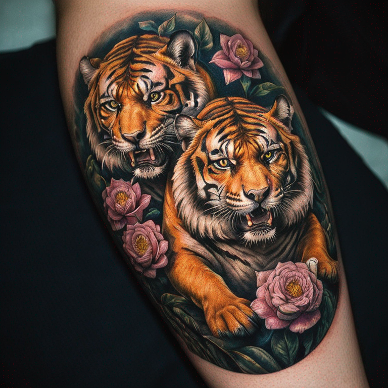 una-familia-de-tigres-tattoo
