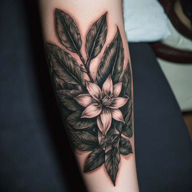 hojas-de-laurel-para-la-parte-superior-de-la-rodilla-izquierda-y-en-el-centro-que-ponga-1237-tattoo