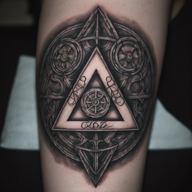 diseña-un-tatuaje-en-el-hombro-con-estilo-celta-que-integre-tres-elementos-dentro-del-mismo-diseño-del-tatuaje,-primero-una-letra-v,-segundo-una-letra-m-y-al-final-un-simbolo-de-arroba.-tattoo