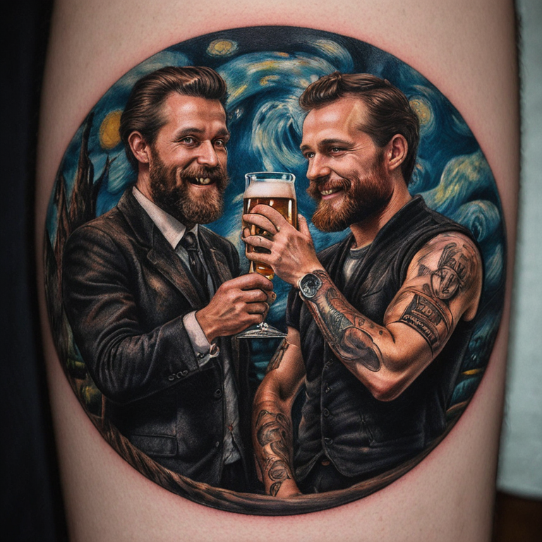 petit-chop-de-bière-en-commun-avec-mon-frère-tattoo
