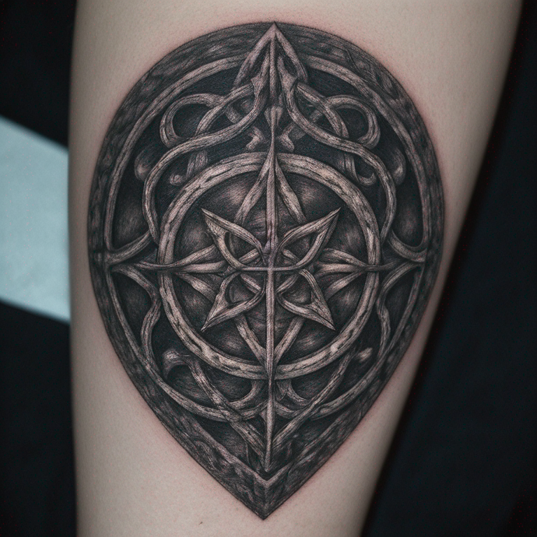 enkel-tattoo,-keltisch,-infinity-vriendschap-klein-formaat-tattoo
