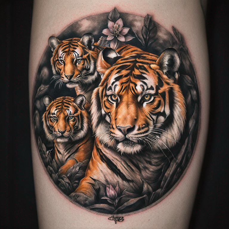 una-familia-de-tigres-tattoo