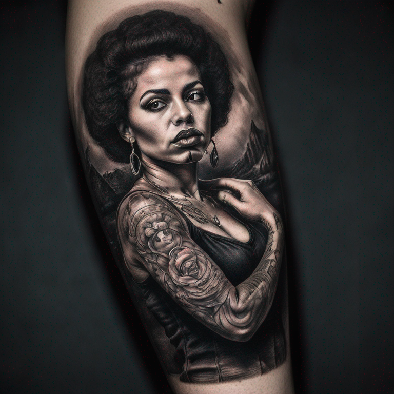 foto-retrato-diosa-afrodita-tattoo