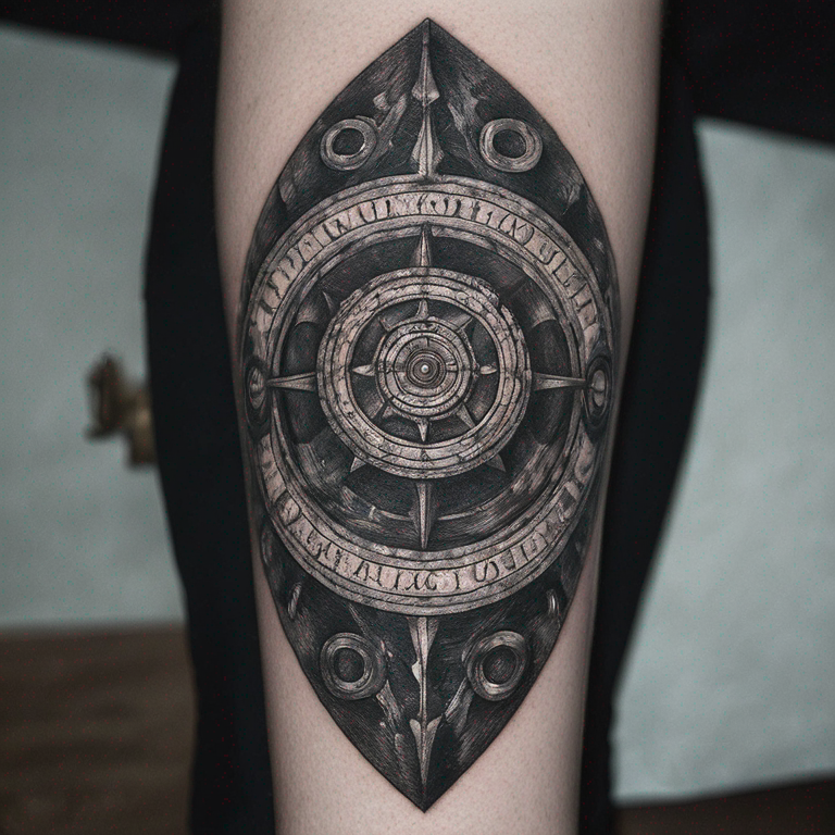 infinito-con-5-cerchi-tattoo