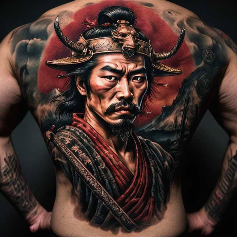 samurai-mascara,-estilo-japones-tradicional,espalda-de-hombre-tattoo