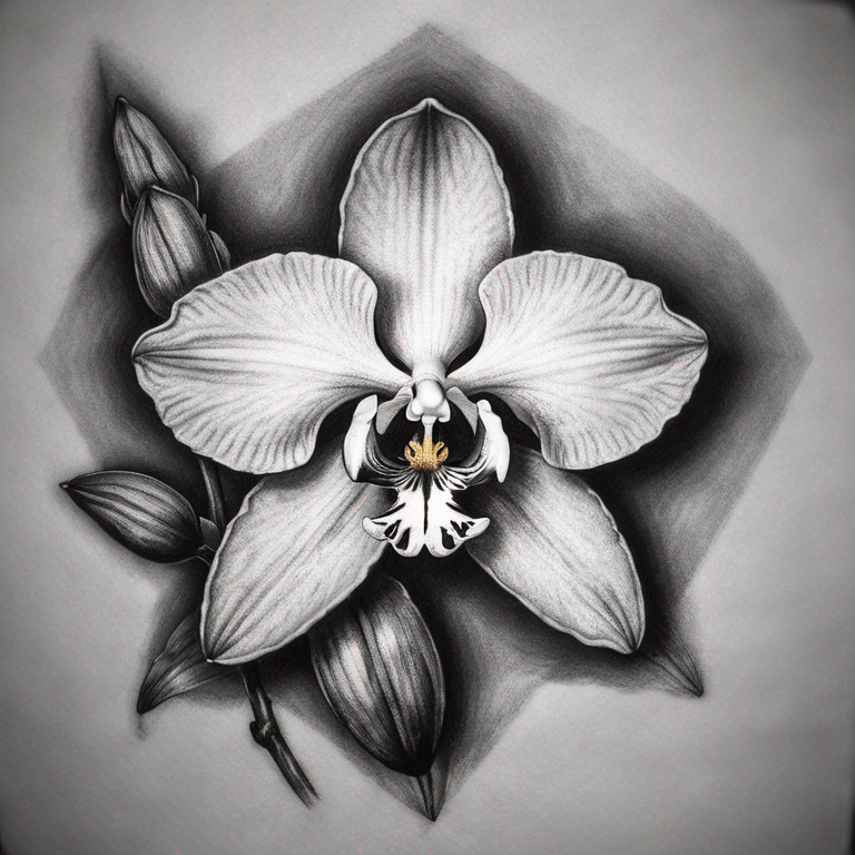 orchidée-tattoo