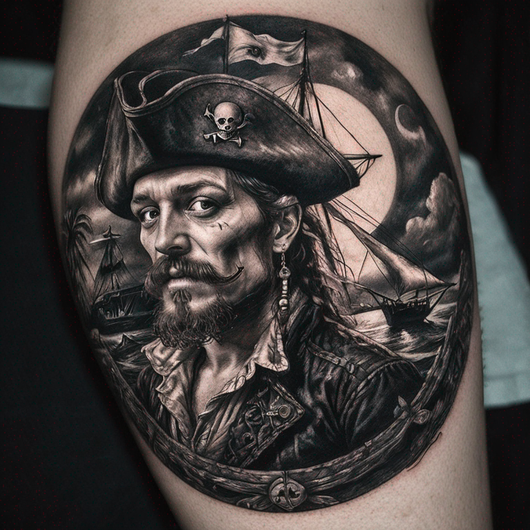pirate-et-pavillon-noir-tattoo