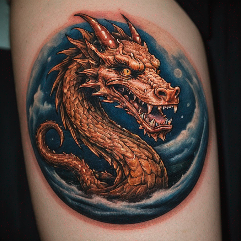 dragão-old-school-simples-sem-muito-detalhes-tattoo