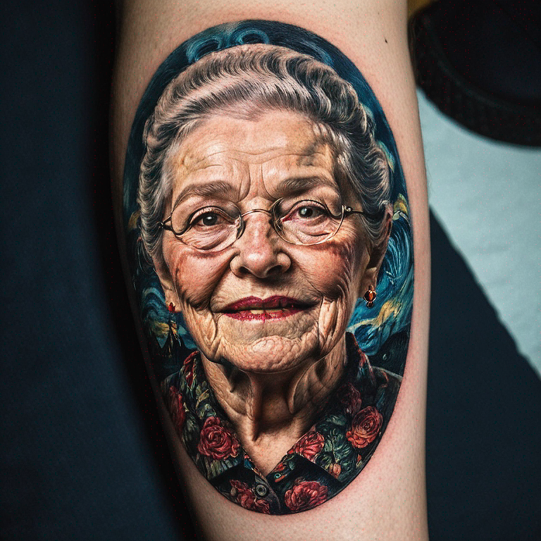 a-grandmother-portrait-tattoo