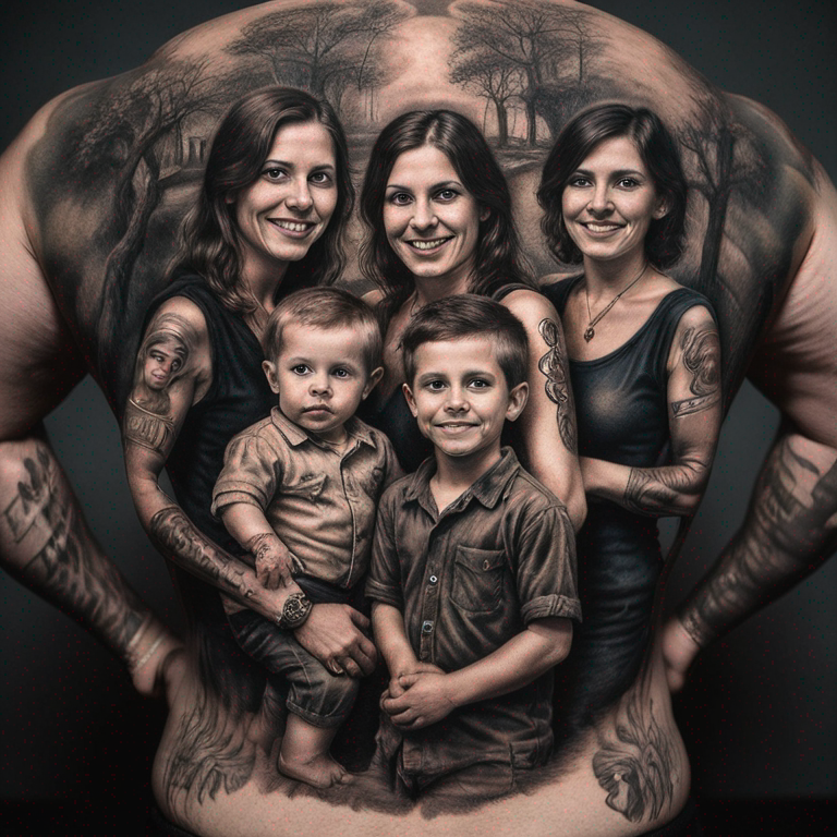 foto-con-mis-dos-hijos-de-2-años-hombre-y-mujer-tattoo