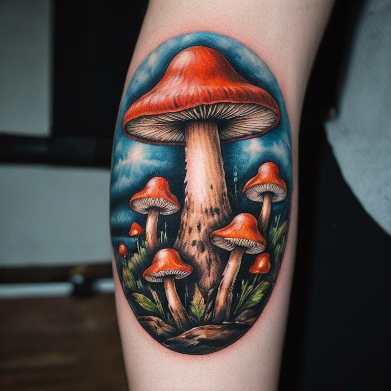 champignon-renard-designsimple-tattoo