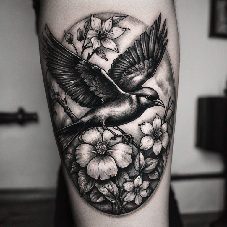 hirondelle-style-traditionnel-noir-et-blanc-tattoo