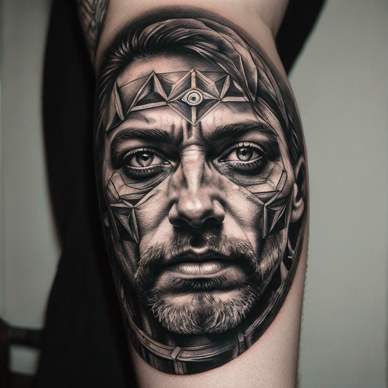 hexagono-olho-que-tudo-vê-black-and-gray-tattoo